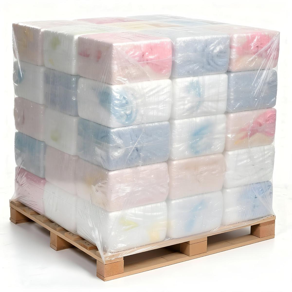 Coloured Flannelette Wipers Pallet