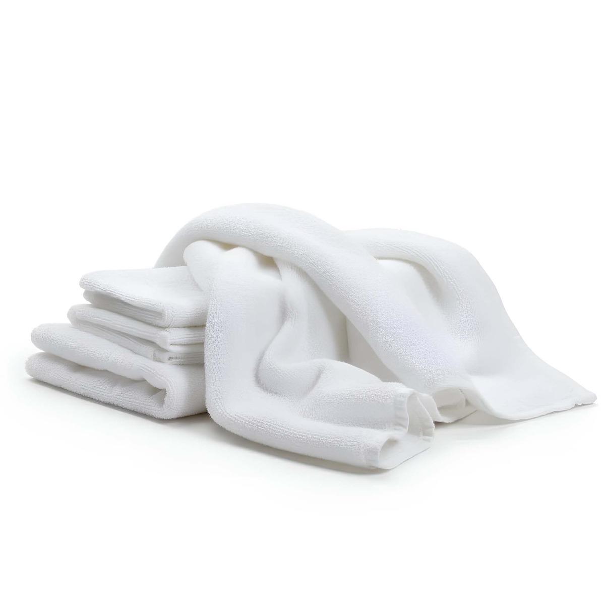 Laundry White Towelling Rags