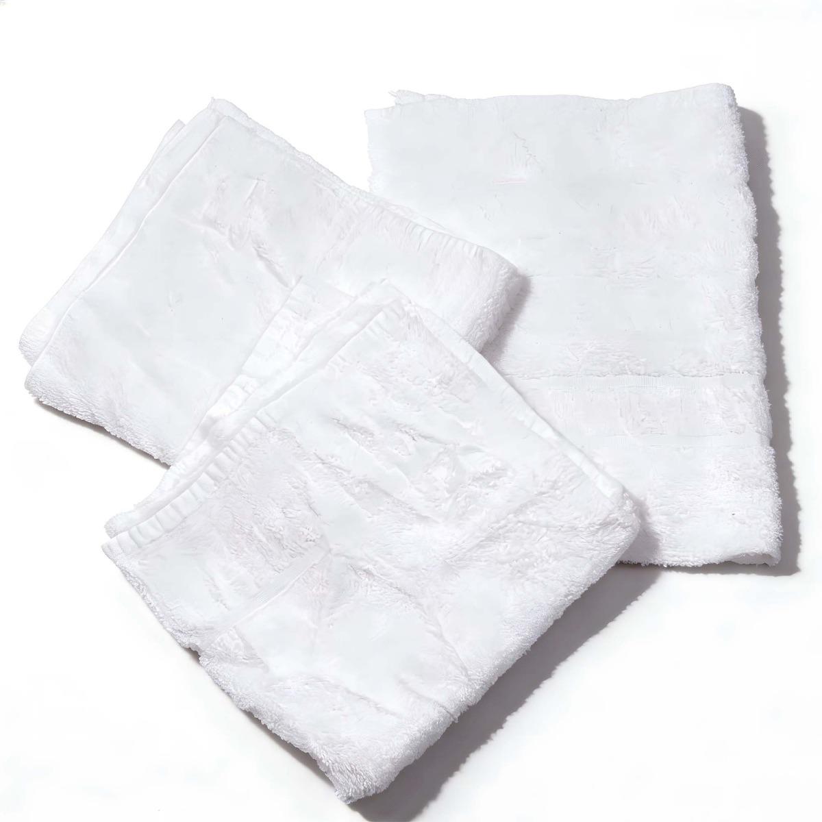 Laundry White Towelling Wipers